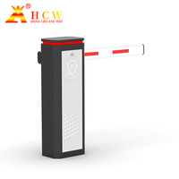 Barrière de sécurité en acier, portail automatique à flèche, moteur sans balais DC24V, contrôle d'accès RFID, parking, circulation routière, IP54