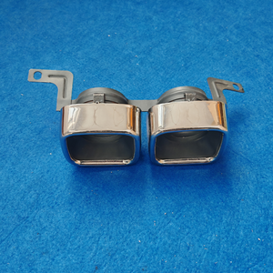 Embout d'échappement 97 mm pour Toyota Alphard, embout de silencieux double sortie carrée en acier inoxydable, accessoire de <span class=keywords><strong>tuning</strong></span> automobile Vellfire - Product Image 3