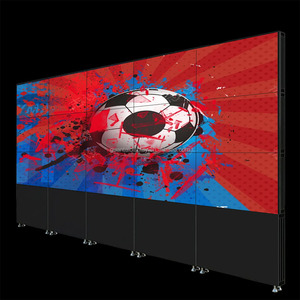55 Inch HD 4K <strong>LCD</strong> Video Wall <strong>Display</strong> 3x3 <strong>Lcd</strong> TV Wall Billboard For Elevator Retail Store Shopping Mall Wayfinding - Product Image 4