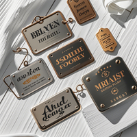 Plaques d'insigne en métal emblème ss Plaques signalétiques en acier inoxydable Plaques signalétiques en aluminium