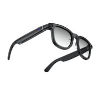 Lunettes intelligentes de pointe X01 avec caméra 8MP, commande par bouton tactile, batterie 220mAh, Wi-Fi, reconnaissance d'images, traduction simultanée