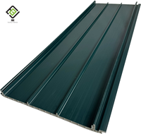 Tôle de toiture en PVC haute résistance anti-corrosion, économique, imperméable et résistante à la chaleur pour villas au Pérou, au Chili et au Panama