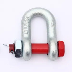 Grillete de Remolque con Anillo en D Marino de Metal Forjado de 5/8\", Capacidad de Carga de 3.25 Toneladas, con Cierre de Seguridad - Product Image 3