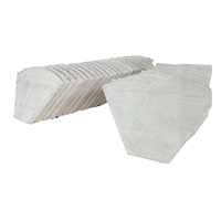 Sacs filtrants pour le traitement des eaux usées industrielles, filtre en tissu de fibres pelucheuses pour une gestion efficace des déchets