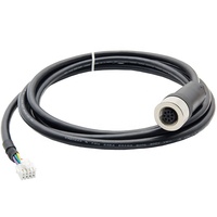Câble de connexion M12 7 broches femelle aviation vers connecteur PHSD 2,0 mm pour équipement d'automatisation