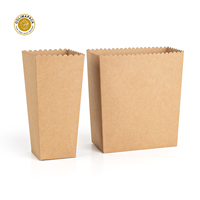 Seau à popcorn en papier de haute qualité OOLIMAPACK, emballage jetable pour popcorn