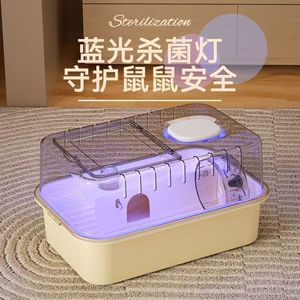 Jaulas para hámsters económicas, lujosas, estilo villa, casas transparentes de acrílico a prueba de escapes, venta al por mayor. - Product Image 2