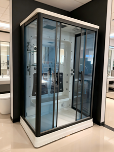 Best Verkopende 2 Persoons Stoomkamer Luxe Jetted Tub Douche Combo Badkamer Behuizing Stoombad Doucheruimte Met Led Verlichting - Product Image 6