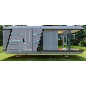 บ้านคอนเทนเนอร์เคลื่อนที่แบบแคปซูลพื้นที่โมดูลาร์ทันสมัยปรับแต่งได้ - Product Image 2