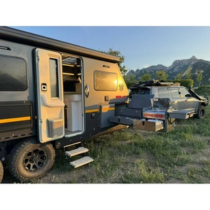 <span class=keywords><strong>Caravane</strong></span> hybride à double essieu renforcée prête à être expédiée - Châssis robuste pour le <span class=keywords><strong>camping</strong></span> tout-terrain extrême - Product Image 4