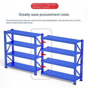 Heavy Duty 5 Layer Iron Industrial Warehouse <strong>Racking</strong> <strong>System</strong> <strong>Storage</strong> Shelves Adjustable Pallet <strong>Racking</strong> for Garage Van <strong>Storage</strong> - Product Image 3