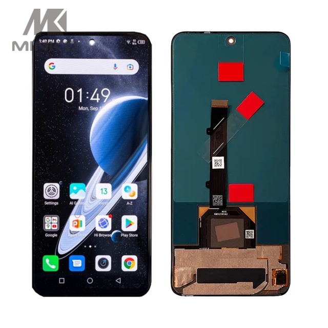High Definition OLED Cellphone Display Screen Wholesale Mobile Phone Touch LCDs for Tecno Camon 18 Premier