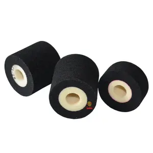 Diameter 36mm 32mm hot ink roll manufacture date printer use to black color dry ink roller