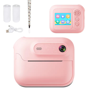 Kamera Cetak Instan Kamera Digital HD Mendukung 17 Bahasa Kamera Pencetak Foto Instan 1300mAh untuk Hadiah Ulang Tahun Anak Perempuan Laki-laki - Product Image 1