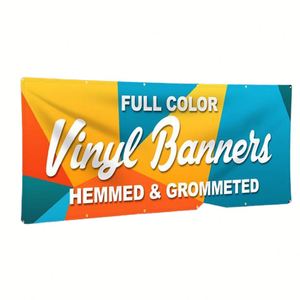 Eco-Friendly Vinyl PVC <b>Banner</b> Construction Fence CMYK Printed Promotional <b>Banners</b> with Digital Printing - Product Image 1