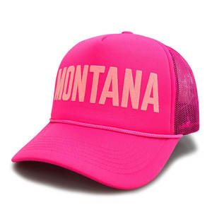 Casquette Trucker Rose en Maille pour Streetwear, Fournisseur Chinois, Personnalisable avec Chaînes, Casquette Roper Otto 5 Panneaux, Couronne Haute, Dos en Maille, Casquette Trucker en Mousse - Product Image 4