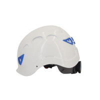 Casque de sécurité léger résistant aux chocs CE EN397 avec suspension à 6 points et construction en ABS