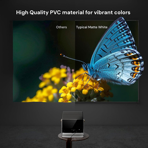 100 <strong>120</strong> 150 <strong>Inch</strong> <strong>Fixed</strong> <strong>Frame</strong> <strong>Screen</strong> 4K HD ALR Grey Crystal <strong>Projection</strong> <strong>Screen</strong> for Short &amp; Long Throw Projector <strong>Screens</strong> - Product Image 2