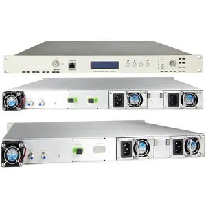 有线电视模拟信号数字信号CWDM/DWDM系统射频对光纤5db 7DB外部调制光纤发射机