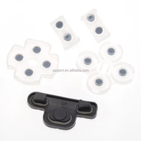 Almohadilla de Silicona Conductora Transparente para el Controlador de Juegos de PS3, Botones de Goma Conductivos, Teclado Suave, Carcasa de Botones, Teclados