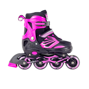 Wholesale Kids Roller <strong>Skate</strong> Shoes Led Flashing <strong>Inline</strong> <strong>Speed</strong> Roller <strong>Skate</strong> Retractable <strong>Skate</strong> Shoes Sets - Product Image 2