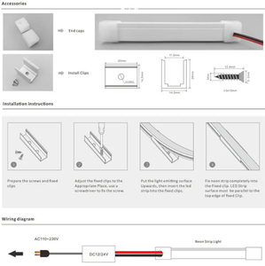 Éclairage au néon LED LG08S0612, intérieur, série LED SMD2835 5050 - Product Image 5