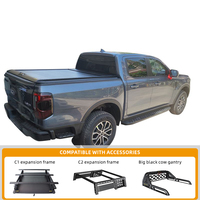 2024 Changan Hunter F70 Tonneau Couverture Rétractable Roulant Pliable Pickup Truck Accessoire avec Step Bar