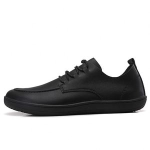 Men's Skateboarding Shoes Microfiber Leather Square Toe Low-top Lace up <b>Flats</b> Retro Handmade Casual Spring Autumn for Male - Product Image 6