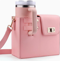 Sac à bandoulière portable Zenos pour bouteille d'eau, sacoche quotidienne (bouteille d'eau non incluse)