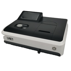 Espectrofotómetro de laboratorio E-2000V de tipo manual con pantalla táctil, de haz único, 320-1020nm, 4nm - Product Image 1