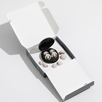 Bouchons d'oreilles en silicone personnalisés avec logo pour le sommeil SNR 23DB |   Bouchons d'oreilles réutilisables anti-bruit pour dormeurs latéraux, protection auditive CE EN352