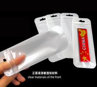 Sachet Plat de Gros Échantillon en Plastique Imperméable Petit Mini, Transparent d'un Côté, Fermeture Éclair, Thermoscellable, pour Masque Visage ou Lotion