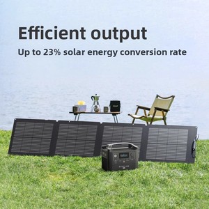 Ecoflow 400W IP 68 Waterproof <b>Portable</b> Foldable <b>Solar</b> for Photovoltaic Generation - Product Image 3