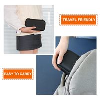 Stylo à épinefrine et inhalateur pour l'asthme, étui de voyage médical simple avec fermeture éclair en EVA