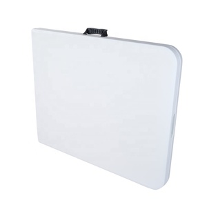 <strong>Folding</strong> <strong>Table</strong> Plastic Portable <strong>Tables</strong> for Dining Parties <strong>Card</strong> Picnic Camping Granite White Outdoor - Product Image 2