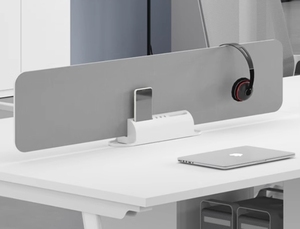 <span class=keywords><strong>Meubles</strong></span> de bureau modernes pour studio, postes de travail modulaires en bois certifiés ISO9001, pour 4, 6 ou 8 personnes, en configuration ouverte en groupe - Product Image 3