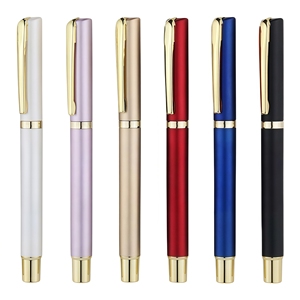 Bút bi mực gel in logo tùy chỉnh chất lượng cao, quà tặng khuyến mãi chào mừng dành cho văn phòng kinh doanh & trường học, in lụa - Product Image 1