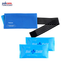 Compresse de gel chaud/froid amovible OEM avec cordon élastique pour soulager les douleurs de la migraine, du dos, du genou et de l'épaule, marque privée