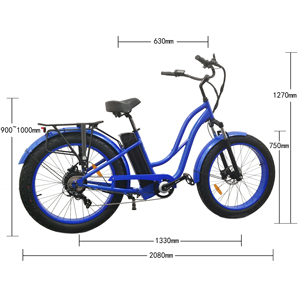 Ristar-vélo électrique pliable pour jeunes femmes, pneu large, vélo de neige, vente directe d'usine, <span class=keywords><strong>2022</strong></span> - Product Image 3