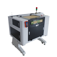 60x40 co2 máquina de corte de gravura a laser para papel de madeira acrílica