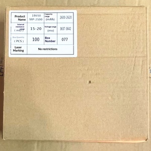 Batería Recargable de Iones de Litio 18650, 1300mAh, 1500mAh, 1800mAh, 2000mAh, 2600mAh, 3200mAh, 3.7V, 3.6V - Product Image 2