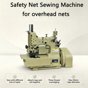 Máquina <span class=keywords><strong>de</strong></span> Coser para Redes <span class=keywords><strong>de</strong></span> Seguridad, Redes <span class=keywords><strong>de</strong></span> Líneas Cruzadas GK81500-CZ (Versión Italiana Burashi) - Product Image 1