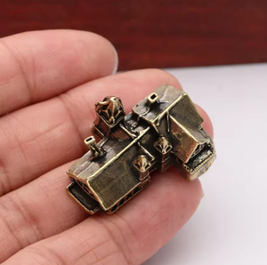 Miniaturas de Casas Pequeñas de Latón, Figuras de Castillo, Arquitectura, Micropaisaje, Manualidades de Escritorio, Adornos, Accesorios de Decoración para el Hogar - Product Image 4