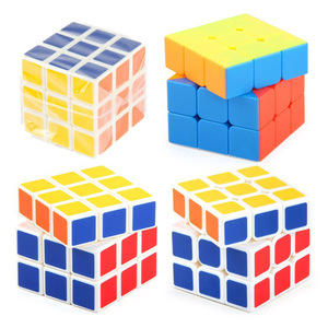 Cubo de <span class=keywords><strong>Rubik</strong></span> Xinhen de Competición 3x3 con Esquinas Redondeadas, Rotación Rápida, Suave, Color Sólido, Juguetes Cuadrados - Product Image 1
