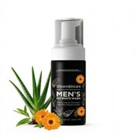 OEM ODM Etiqueta Privada equilibrada espuma higiene lavado previene picazón irritación y mal olor gel de lavado mousse íntimo de los hombres