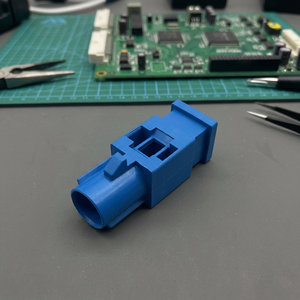 Connecteur universel automobile 12V IP67 5A SMB 2P en laiton et nylon Fakra Z mâle à sertir et à souder pour autoradio, antenne, GPS, caméra - Product Image 3