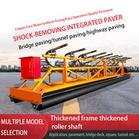 Ventes chaudes : Machine de construction routière pour pavage de surface, pavé vibratoire pour routes en béton, machine de nivellement de ponts, épandeur de béton