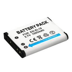 Meilleur prix 1000mAh caméra batterie EN-EL19 pour Nikon Coolpix S32 <span class=keywords><strong>S33</strong></span> S100 S2500 etc. - Product Image 2