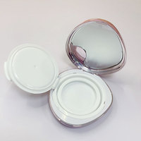 Boîte en plastique vide pour emballage cosmétique, écologique, irrégulière, à clipser, avec coussin d'air et excellente visibilité, vente en gros