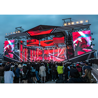 Écran d'affichage LED mural vidéo couleur P3 P4 P5 P6mm en location
